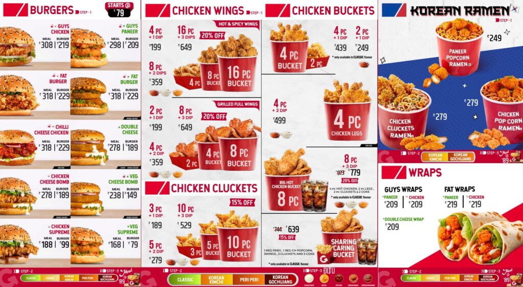 Bigguys Wings & More Franchise brand presentation